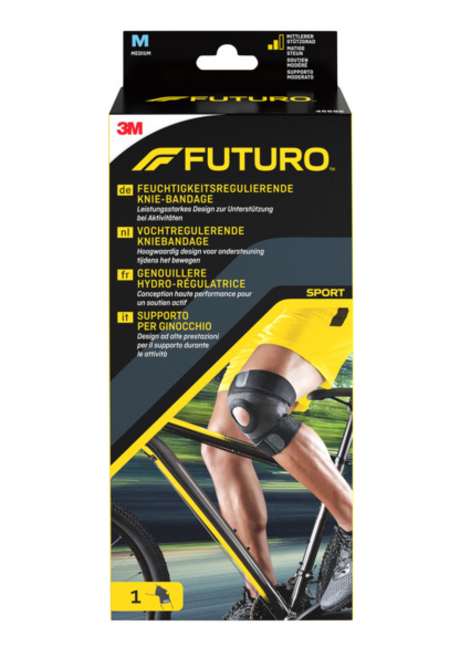 FUTURO™ Feuchtigkeitsregulierende Knie-Bandage