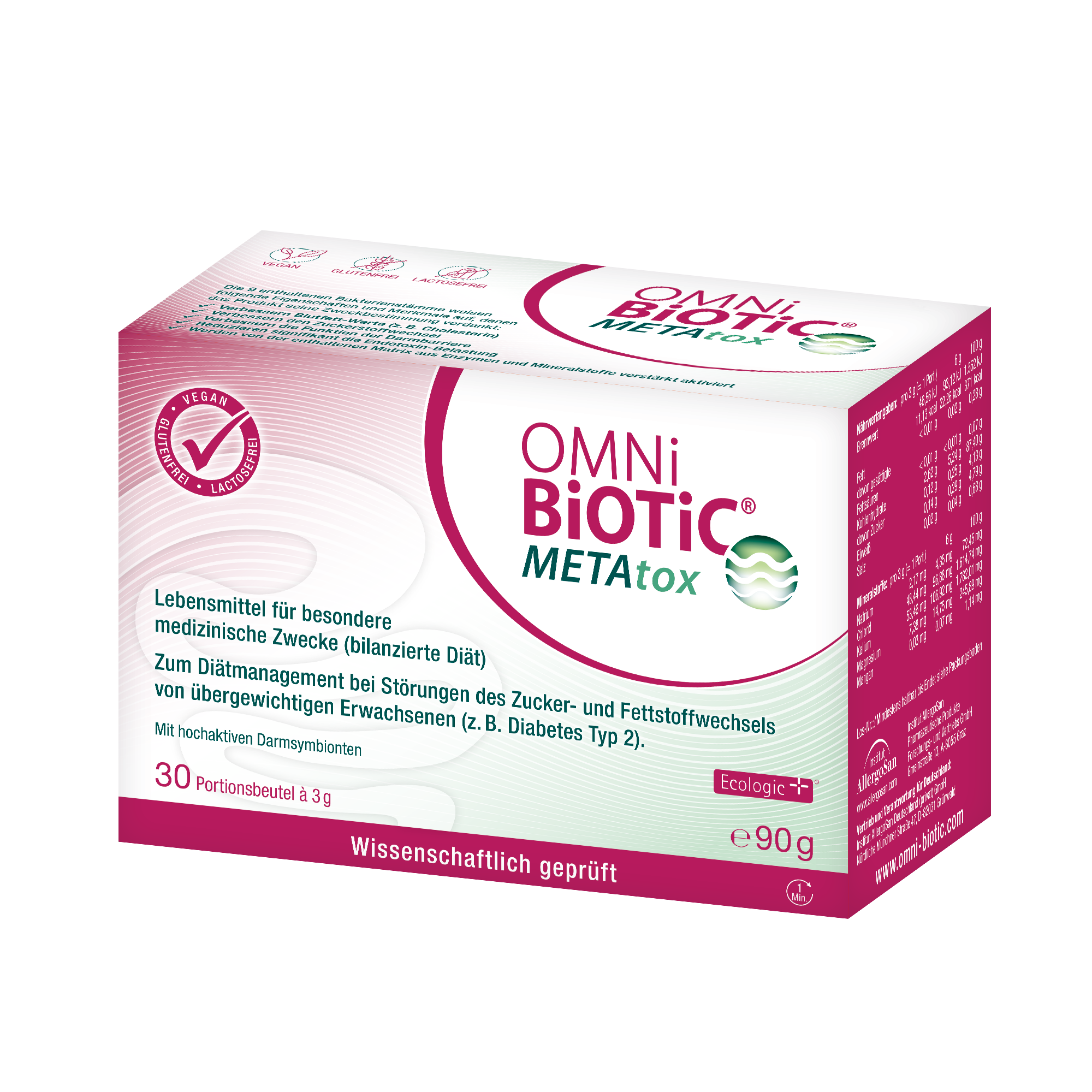 OMNi-BiOTiC® METAtox, 30 Portionsbeutel à 3g