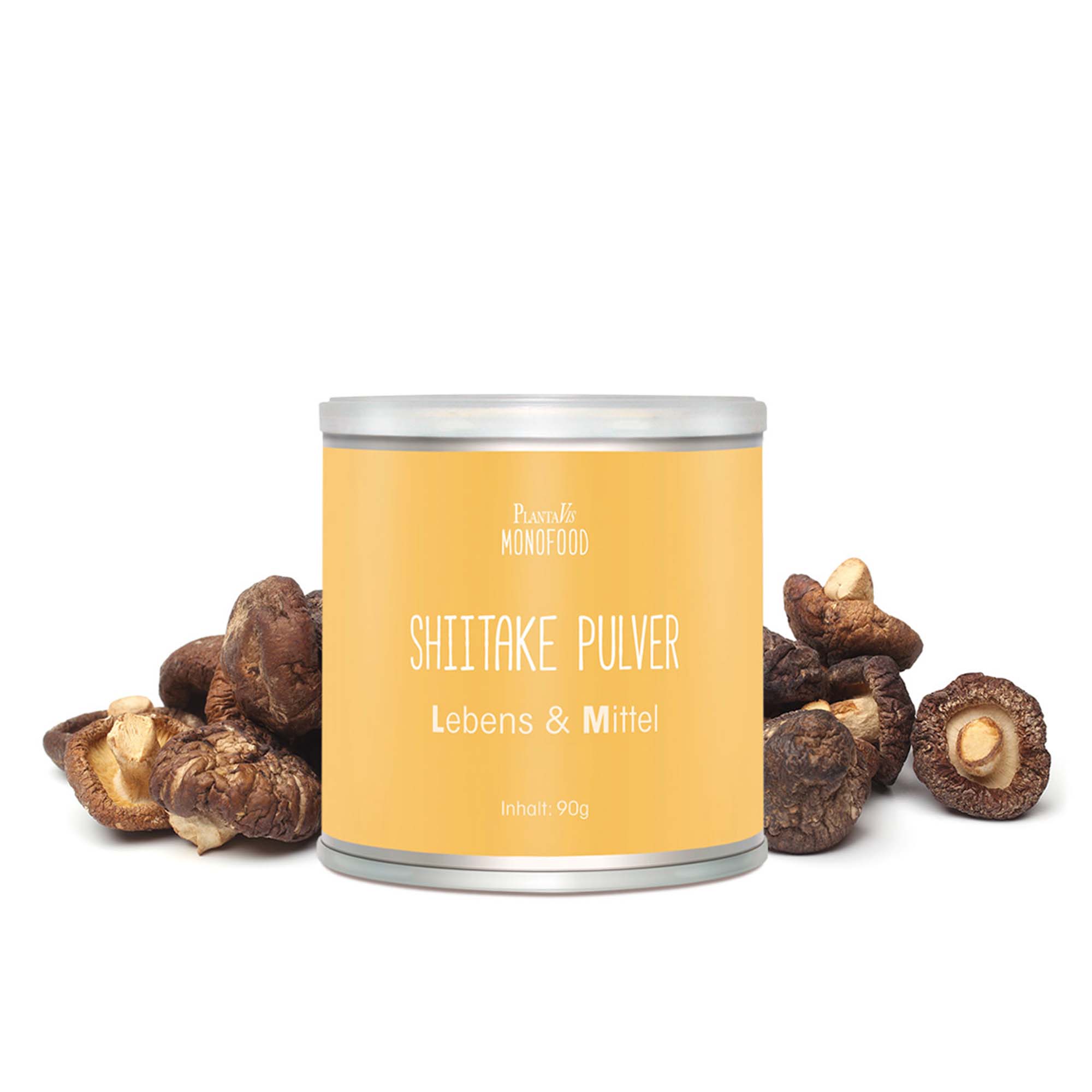 Shiitake Pulver 90g Deine Apotheke