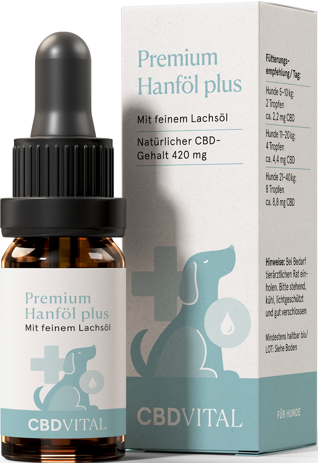 CBD Vital Hanföl Für Hunde (10 ml)