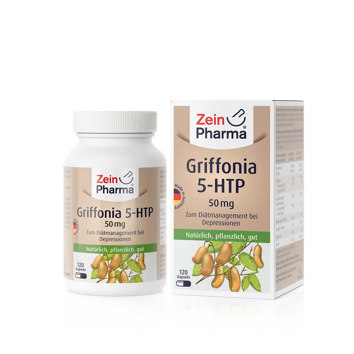 Zeinpharma Griffonia 5-HTP 50 mg Kapseln