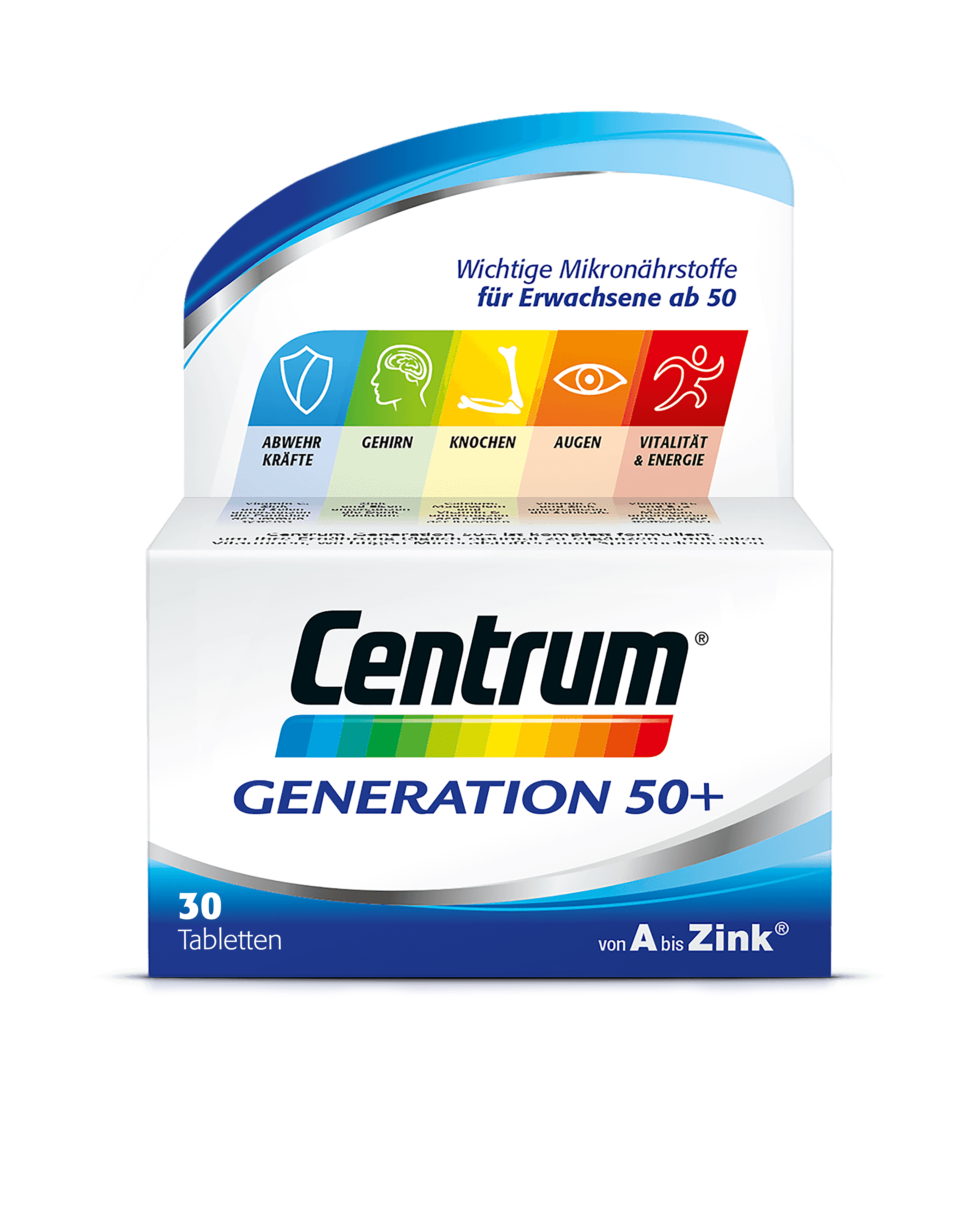 Centrum Generation 50+ von A bis Zink 30 Stk.