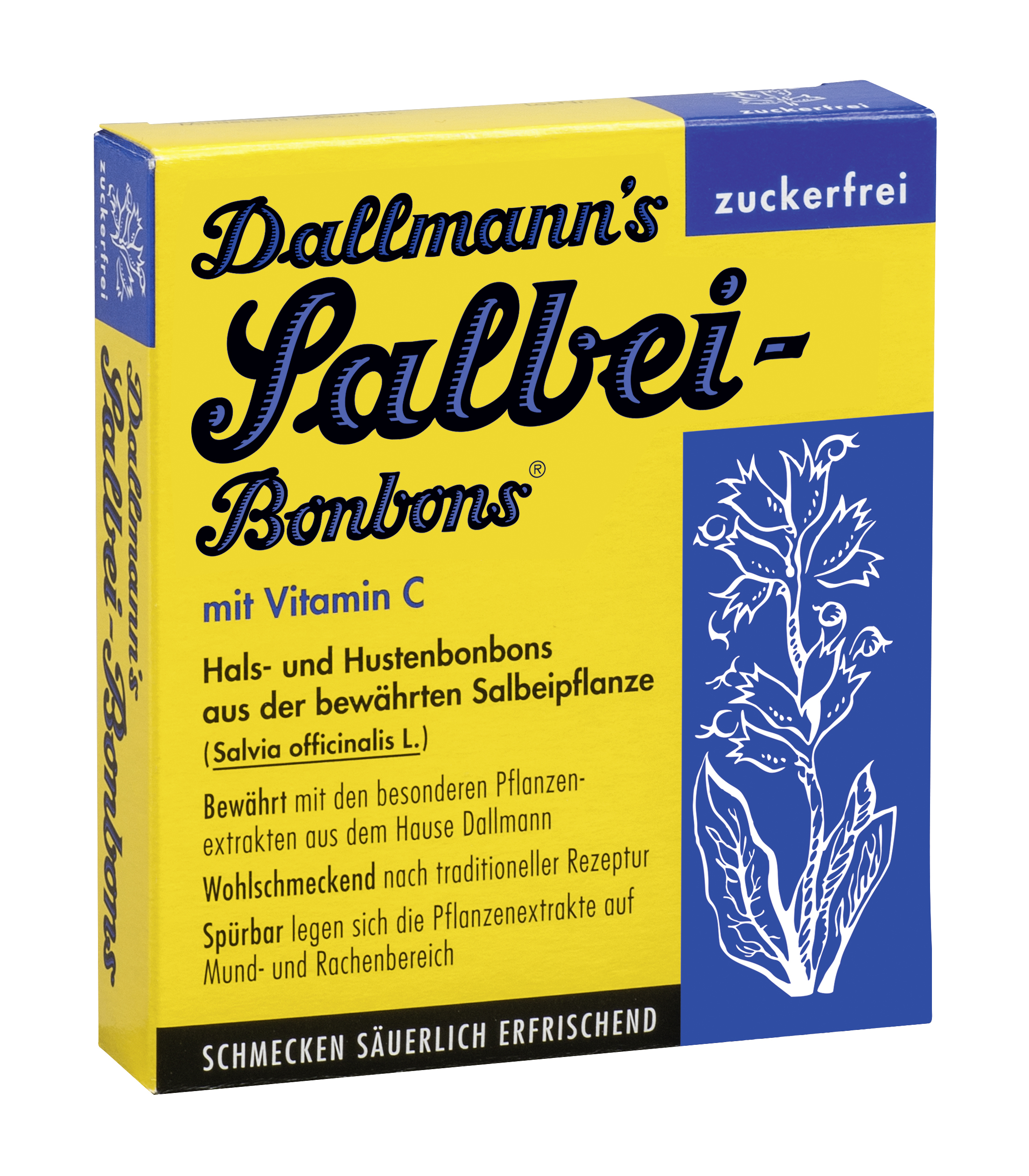 DALLMANN'S SALBEI BONBONS, zfr.,37g FS