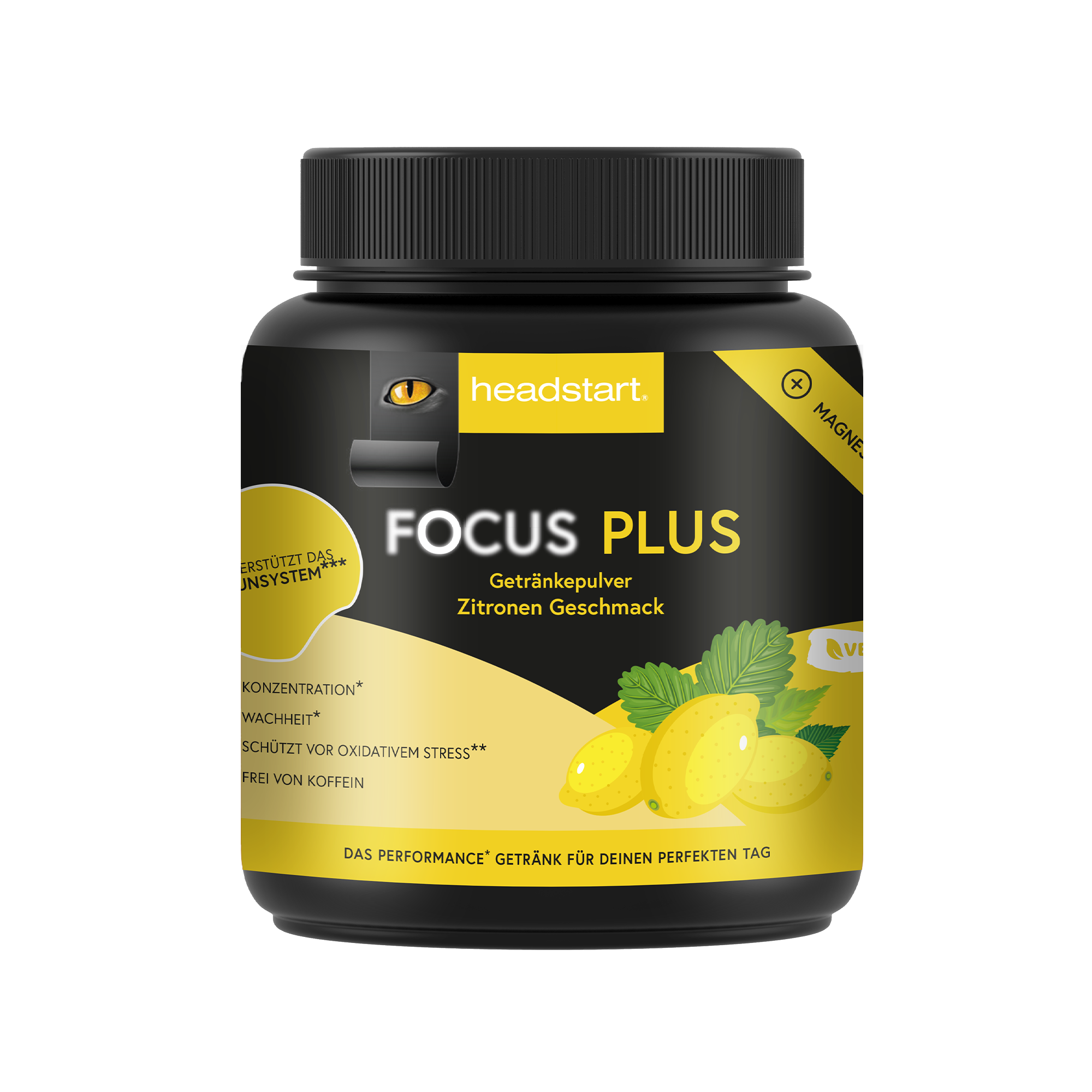 FOCUS PLUS Getränkepulver Zitrone – 500g