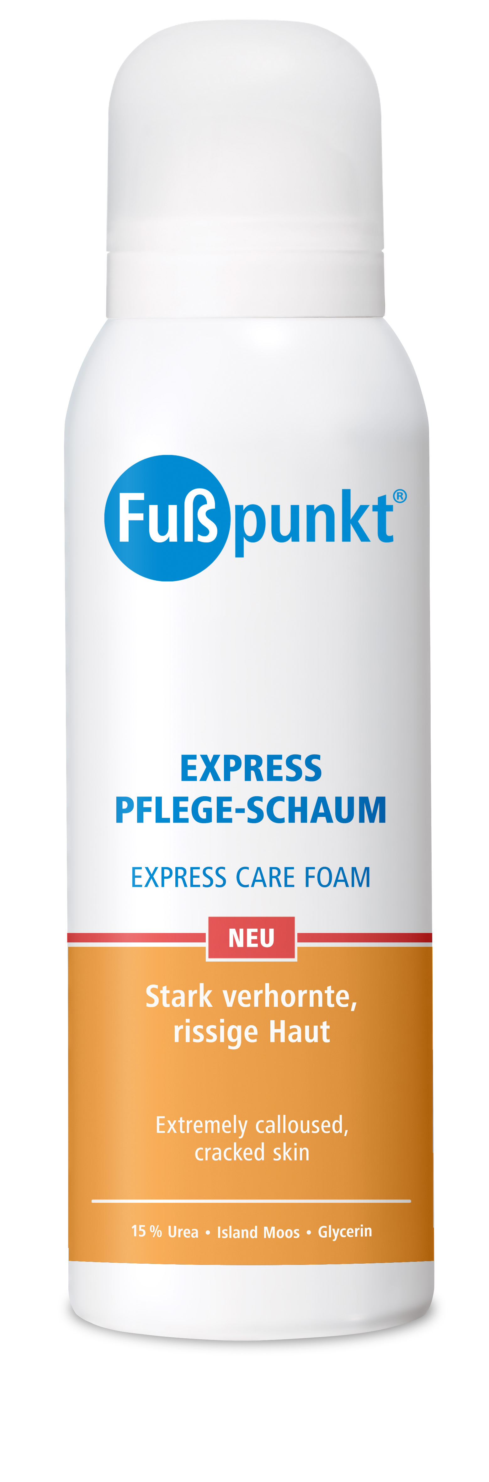 Fußpunkt Express-Pflegeschaum Verhornte Haut