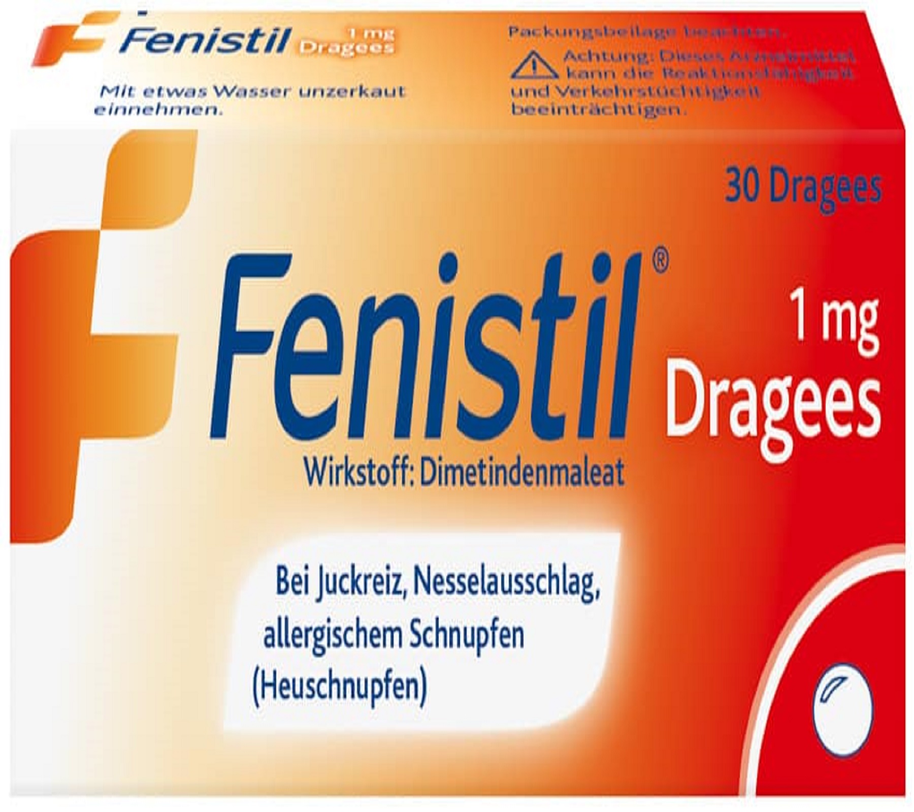 Fenistil 1 mg - Dragees