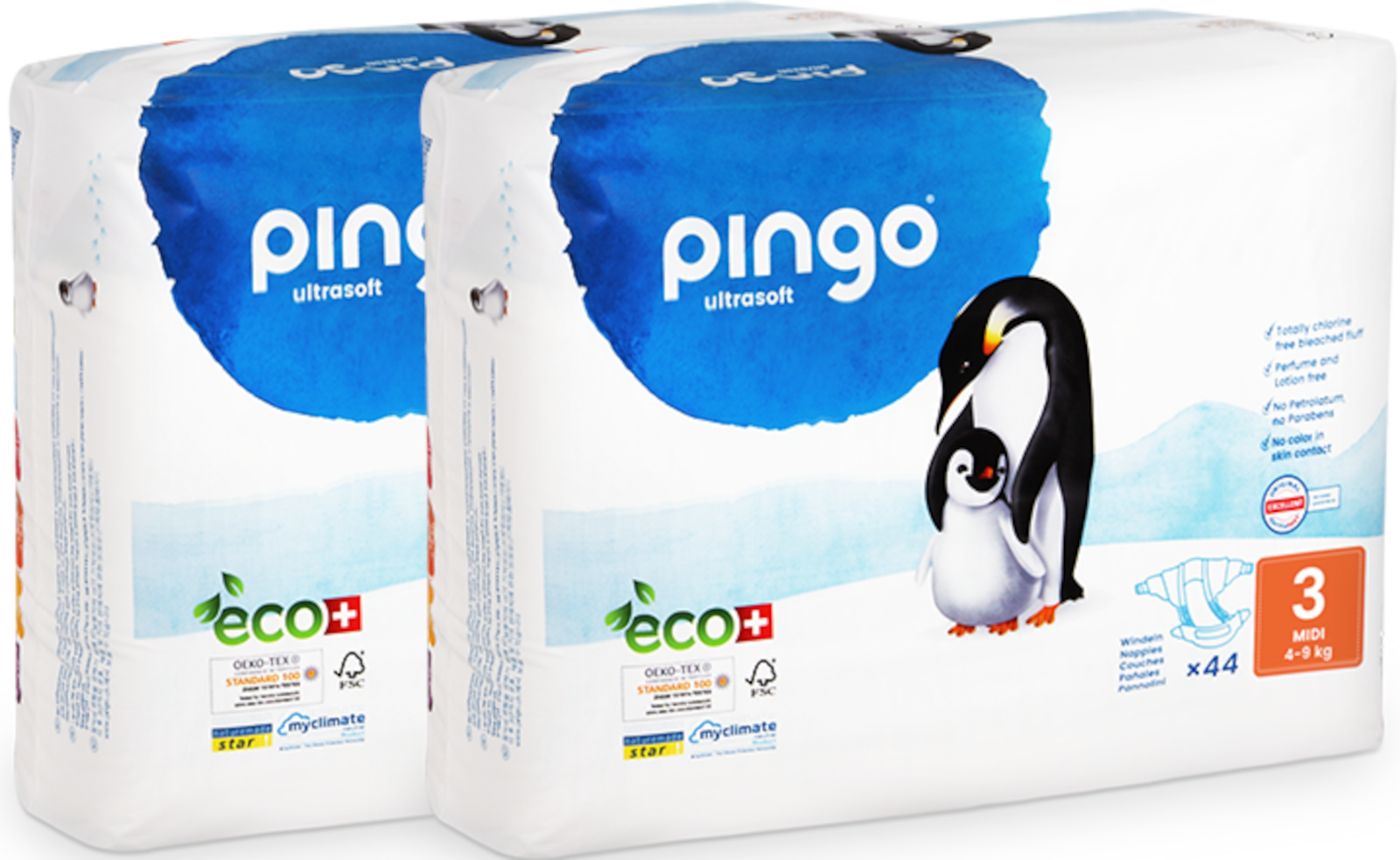 Bio Windeln Midi Jumbo 4-9kg Pinguin – Pingo Swiss