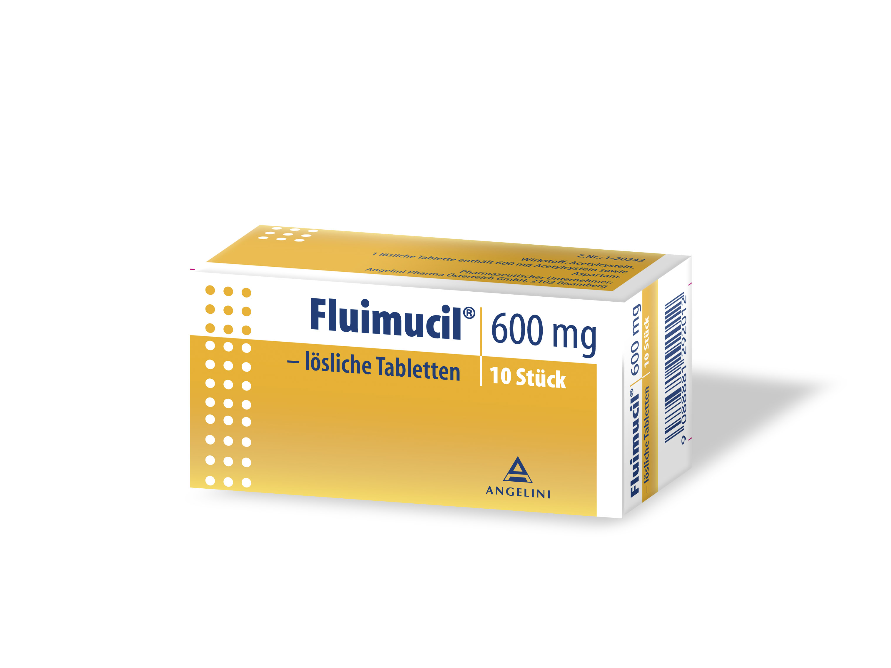 Fluimucil 600 mg - lösliche Tabletten