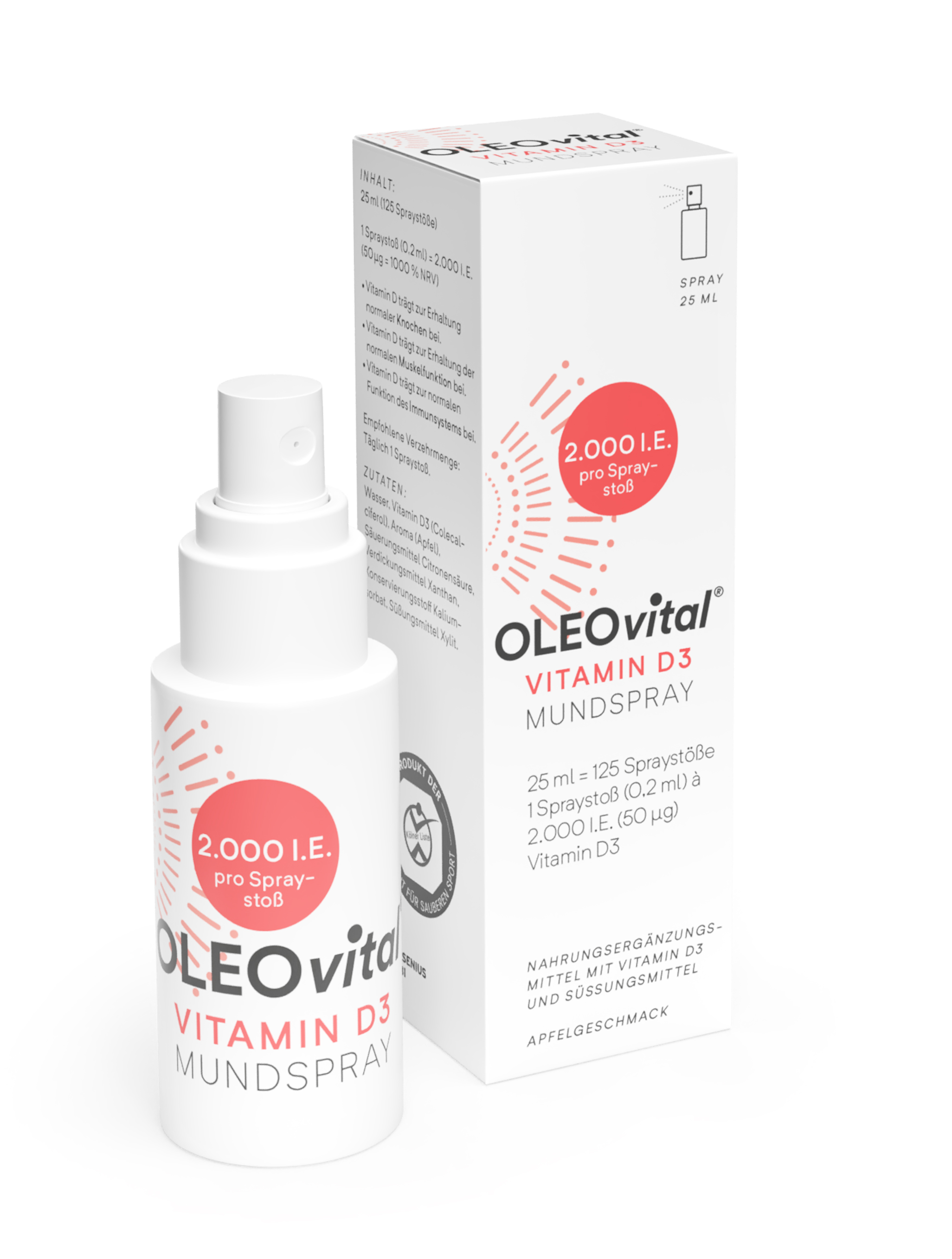 OLEOvital® Vitamin D3 Mundspray 2000 IE