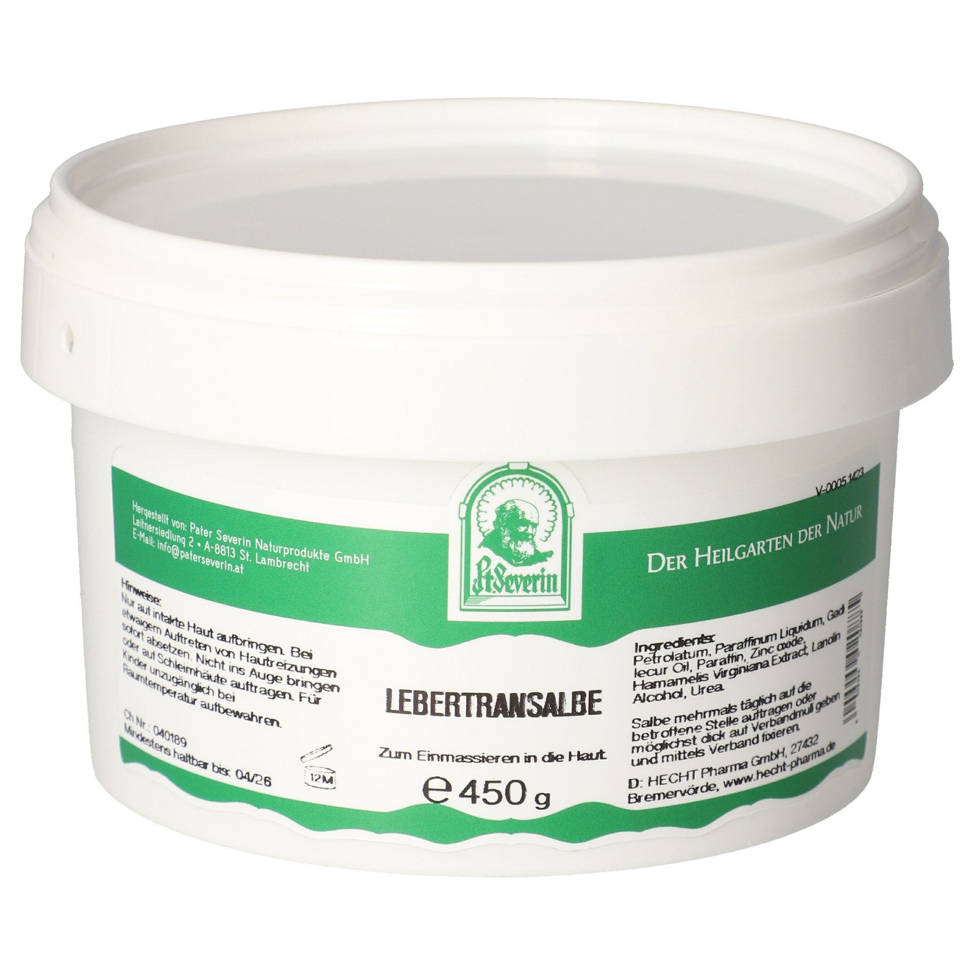 Lebertran Salbe 450g